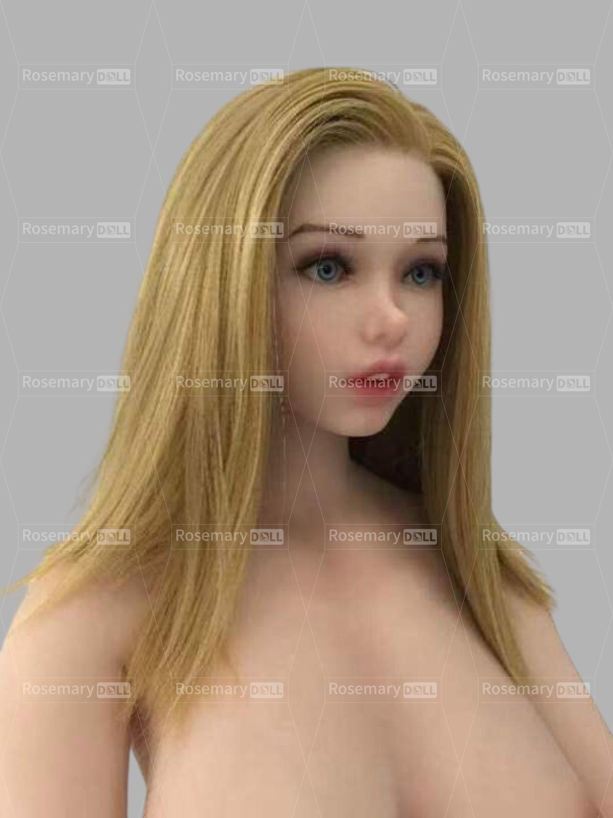 Piper 150cm/4ft11 K-cup Silicone Sex Doll – Ariel - Sex Doll Picture